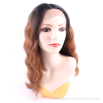 Cheap Colored Weavons Weaves And Hair Lace Front Wigs Wholesale Manufacturers Color Synthetic Hair For Black Women Synthetic